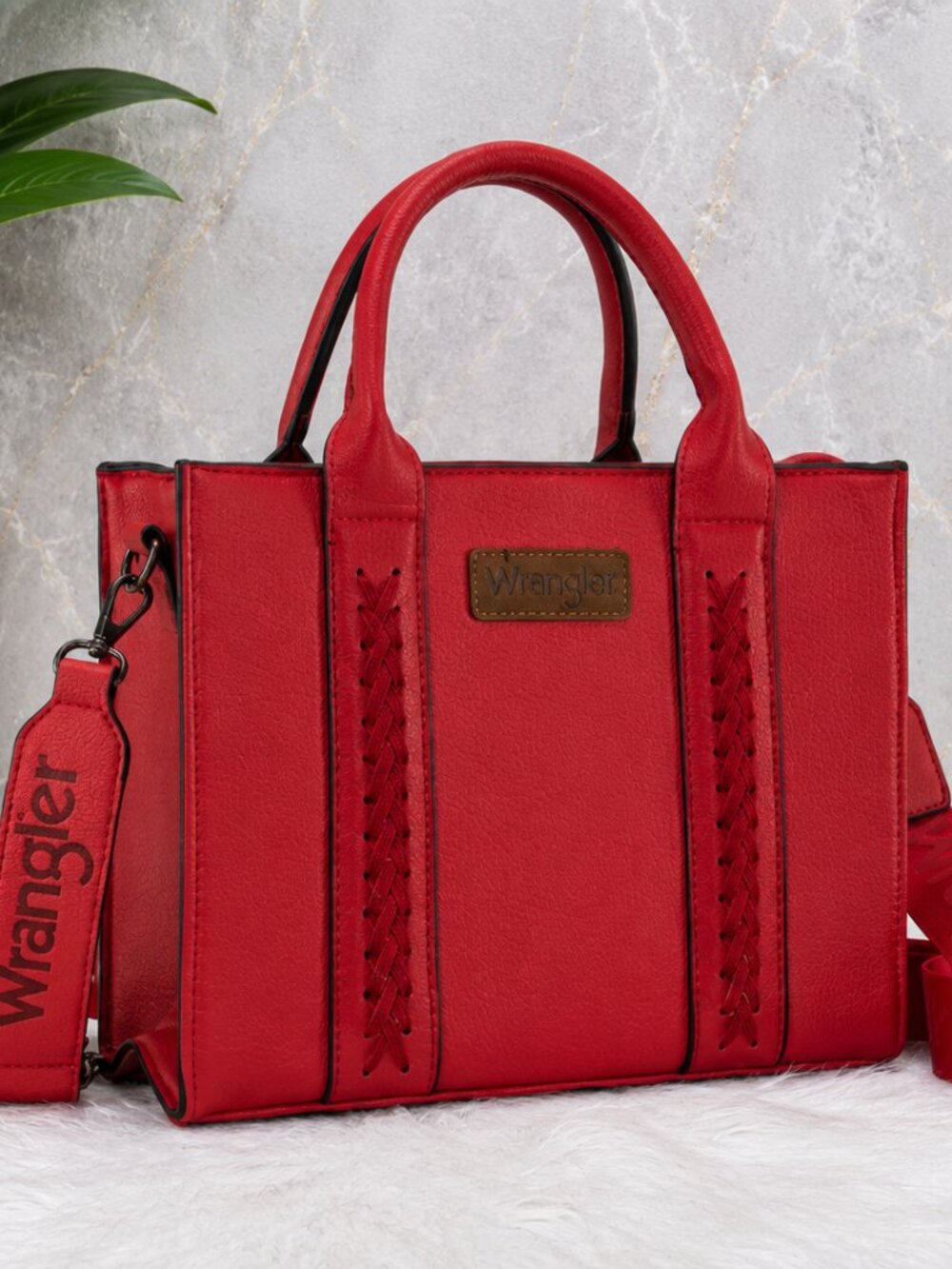 Wrangler Braided Tote Crossbody Bag | NWT